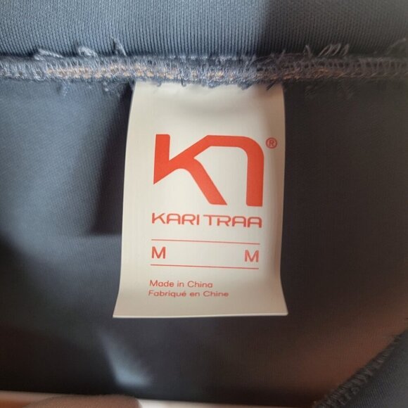 Kari Traa Colorblock Sanne Pullover Long Sleeve Pink Blue Medium Outdoor Ski - Picture 5 of 8